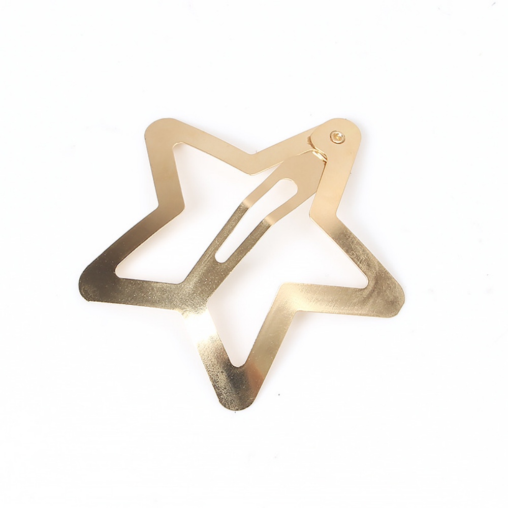 Beautichen | Золотистая геометрическая заколка — стиль и элегантность в каждом образе