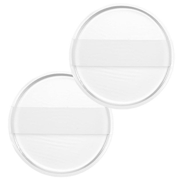 Beautichen прозрачный силиконовый спонж для макияжа — круглый гелевый спонж с гладкой поверхностью для сухого и влажного использования