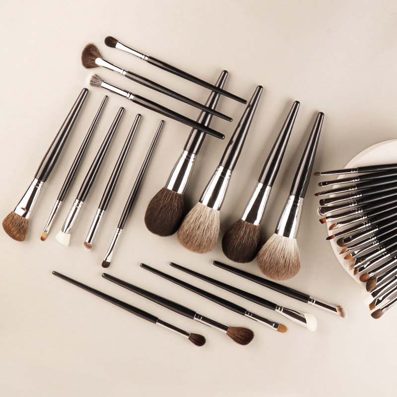 Beautichen профессиональный набор кистей для макияжа — 24 шт., синие ручки