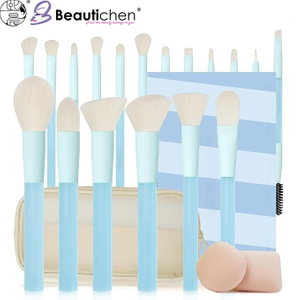 Beautichen Набор кистей для макияжа с косметичкой — 14 шт.