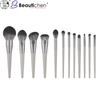Beautichen набор кистей для макияжа — серый матовый, 12 шт.