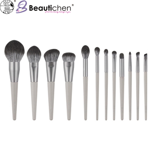 Beautichen набор кистей для макияжа — серый матовый, 12 шт.