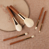 Beautichen набор кистей для макияжа — мини, 6 шт., деревянная ручка