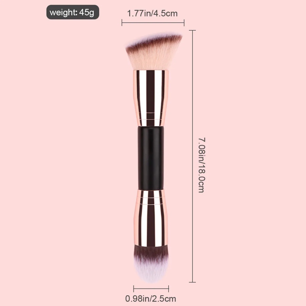 Beautichen | Профессиональная косметическая щетка для тонального основы с мягкими синтетическими щетинами — для точного нанесения и растушевки, идеально для начинающих и профессионалов