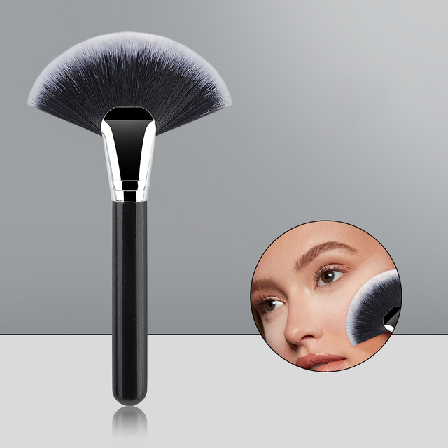Beautichen | Веерная кисть для макияжа – точность, лёгкость и стиль в каждом движении