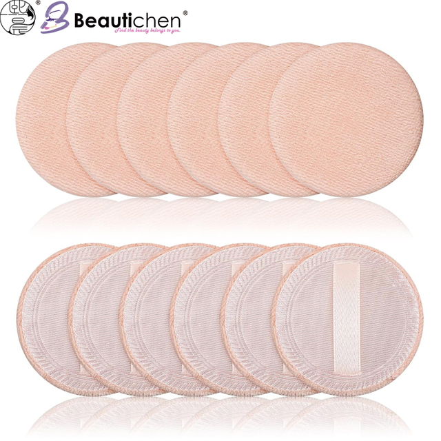 Beautichen Круглые Спонжи Для Макияжа С Лентой Оптом