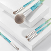 Beautichen набор кистей для макияжа — кристальная бирюзовая ручка, 5 шт.