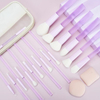 Beautichen Набор кистей для макияжа с косметичкой — 14 шт., комплект для лица и глаз со спонжами