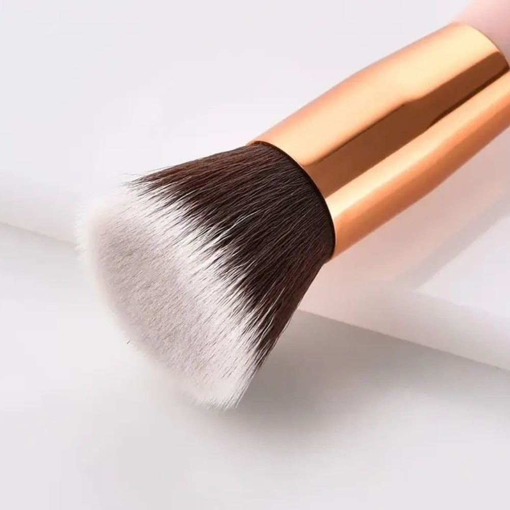 Beautichen | Набор из 15 косметических щеток в розово-золотистом дизайне — идеально для начинающих и профессионалов