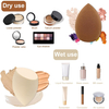 Beautichen Набор косметических спонжей — многоцветные спонжи для макияжа, подходит для сухого и влажного использования