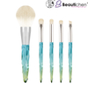Beautichen набор кистей для макияжа — кристальная бирюзовая ручка, 5 шт.