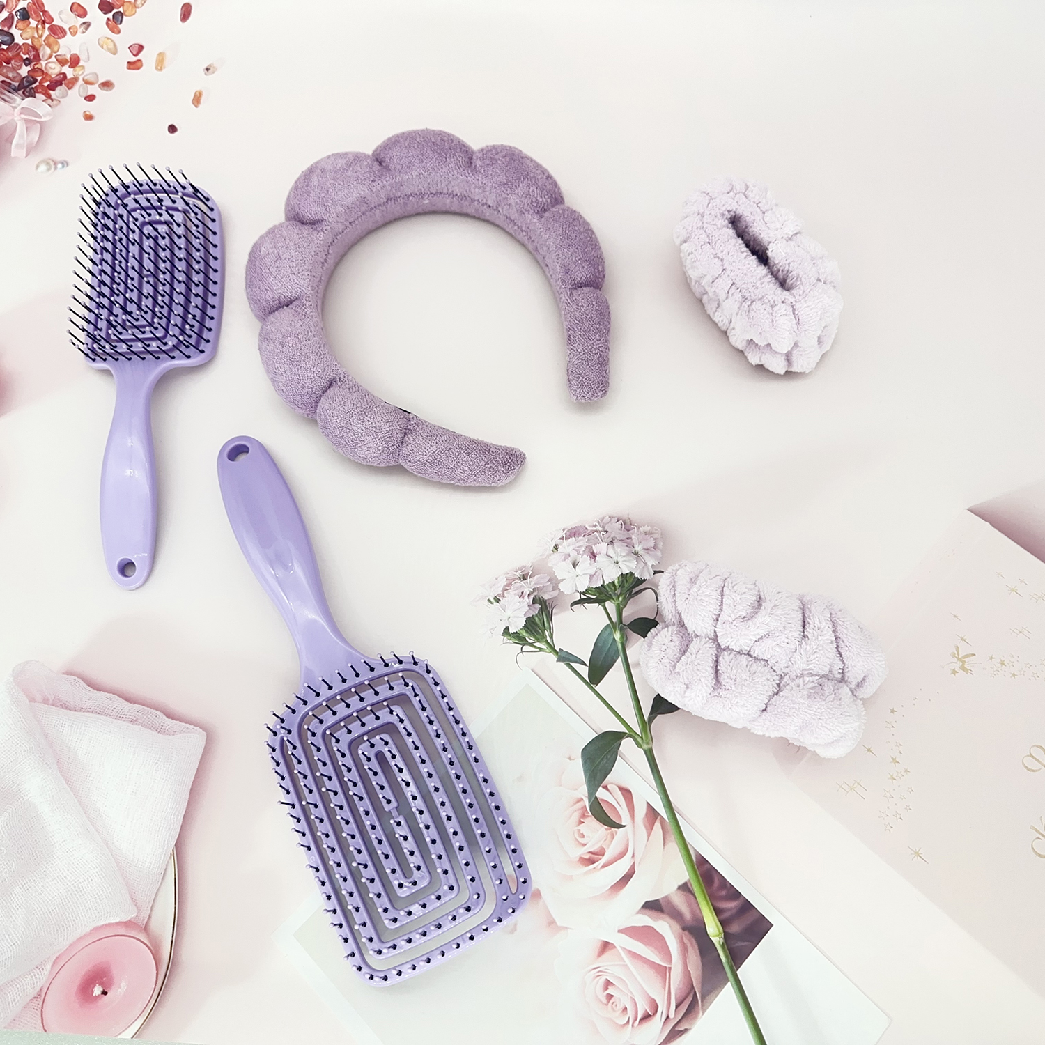 Beautichen Подарочный Набор Массажных Расчёсок Для Ухода За Волосами