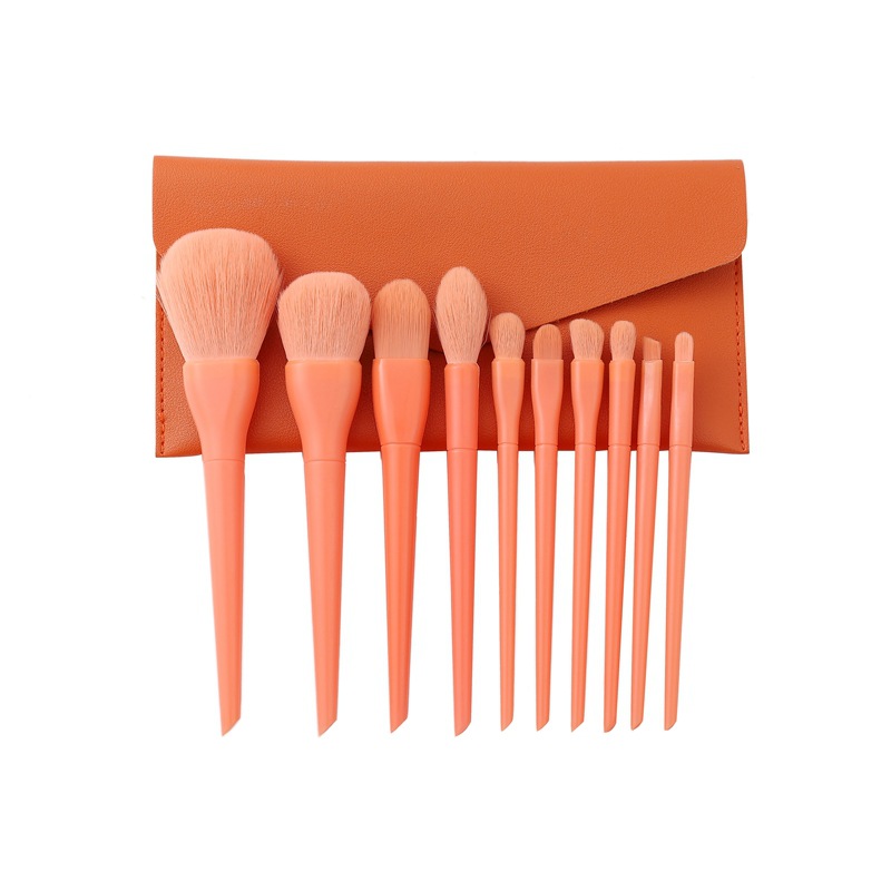 Beautichen набор кистей Beautichenабор кистей для макияжа — розовый, с сумочкой, для лица и глаз (6–10 шт.)