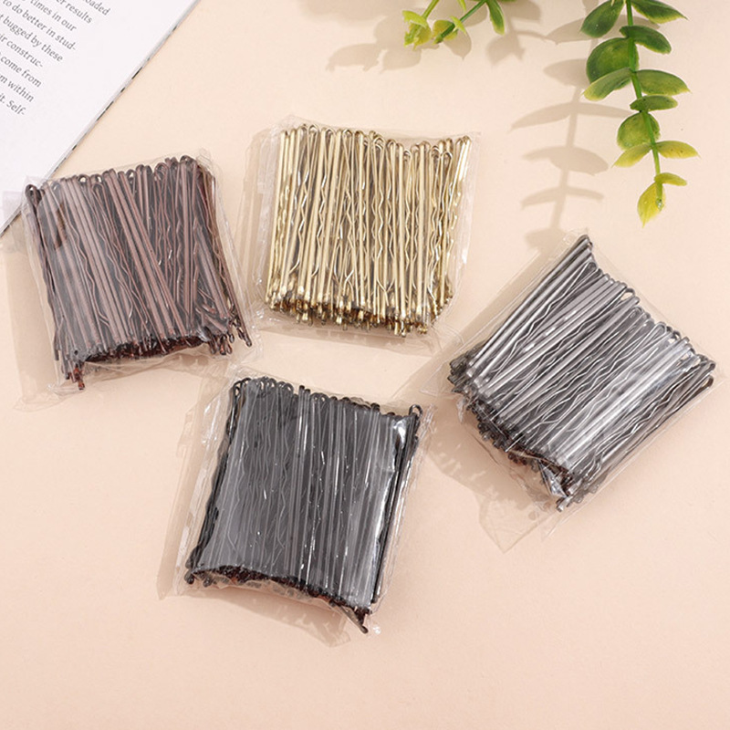 Beautichn металлическая заколка-невидимка с резиновыми концами