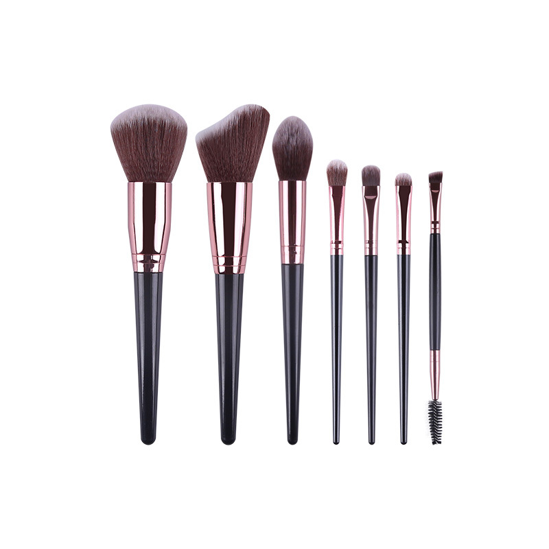 Beautichen Набор кистей для макияжа — 15 шт., розовое золото и серые ручки