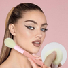 Beautichen Набор кистей для макияжа с косметичкой — 14 шт., разноцветные кисти с мягким ворсом