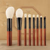 Beautichen набор кистей для макияжа — дерево/классика, 8 шт.
