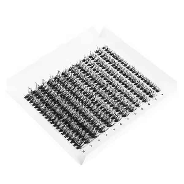 Beautichen | Набор для наращивания ресниц 30D в домашних условиях — DIY комплект для начинающих, натуральный эффект, 10 рядов + удобные инструменты