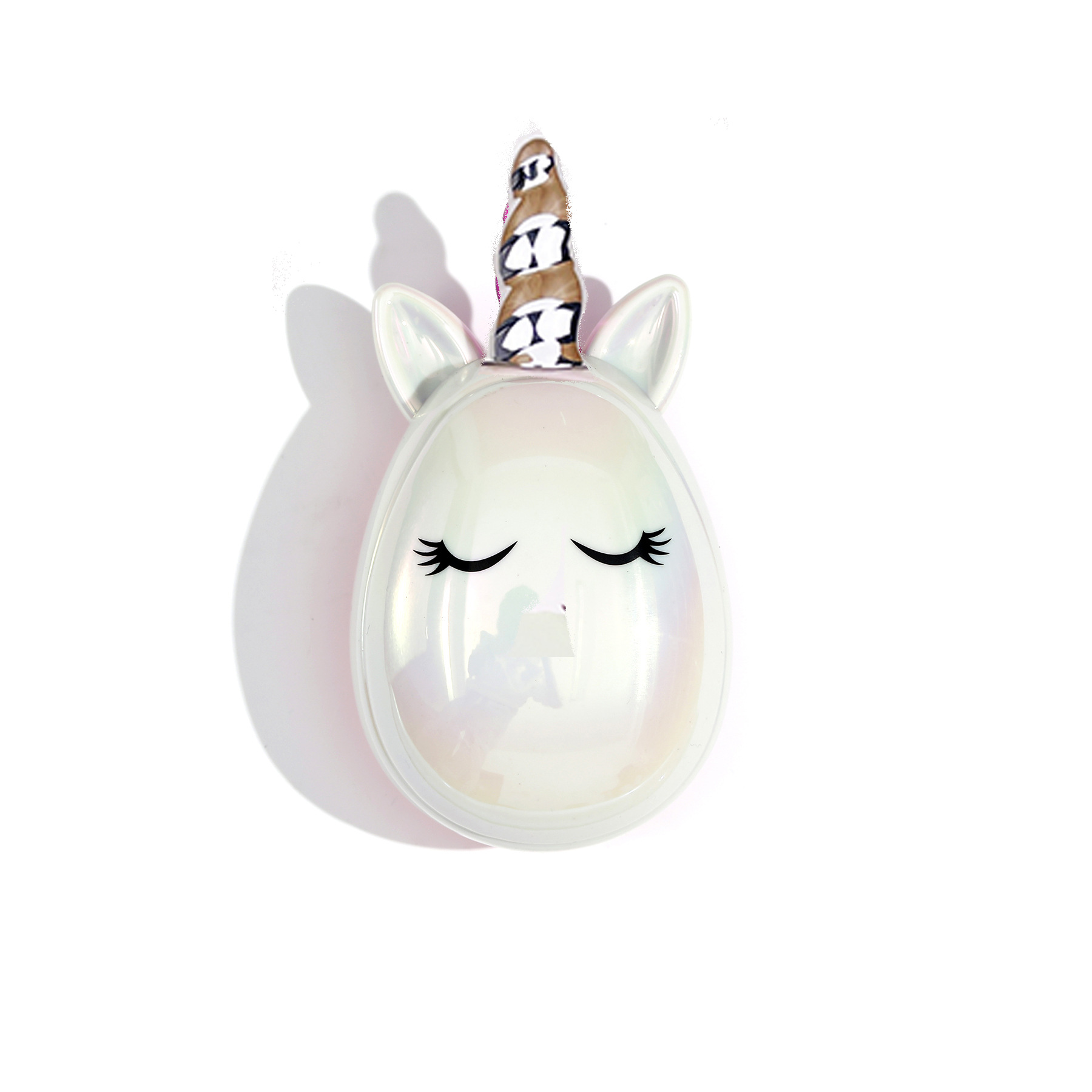 Beautichen Милая маленькая лошадка с расческой для волос, портативная детская расческа с мультяшным рисунком для девочек, расческа для очищения кожи головы и массажа.