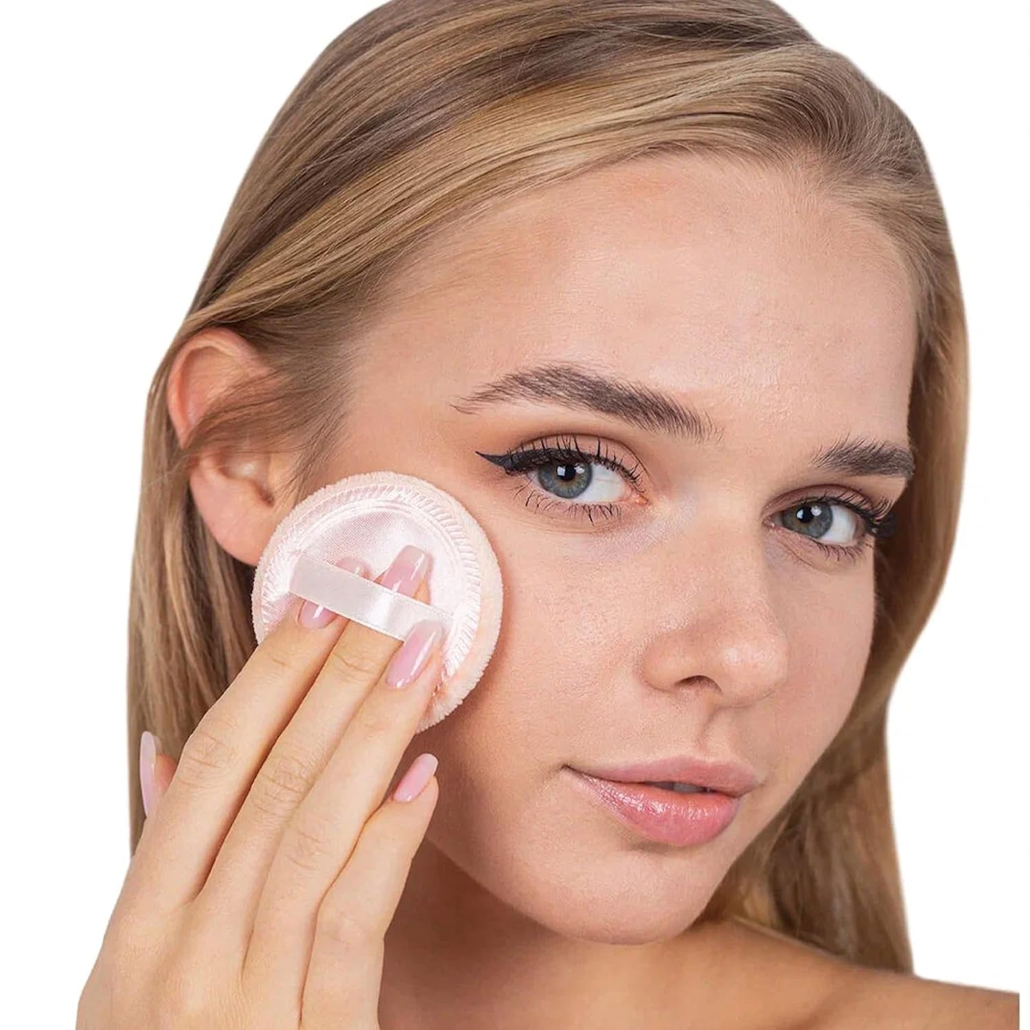 Beautichen Круглые Спонжи Для Макияжа С Лентой Оптом