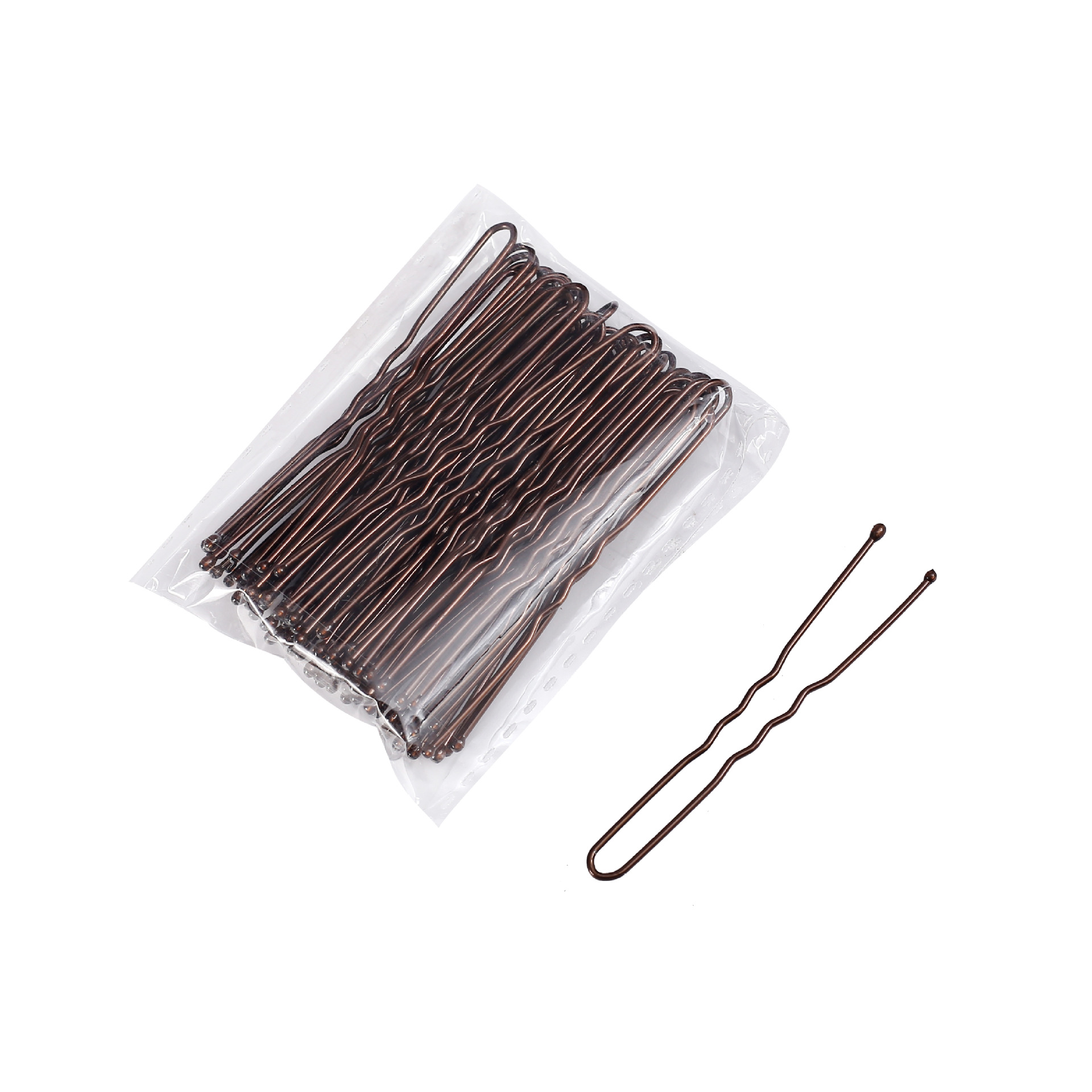 Beautichn металлическая заколка-невидимка с резиновыми концами