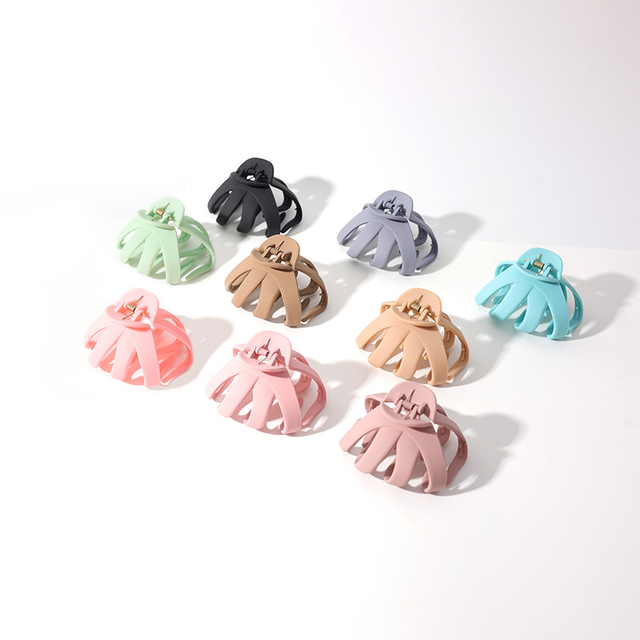 Beautichen большой водостойкий крабик для волос, матовая заколка с широким захватом, подходит для густых и длинных волос