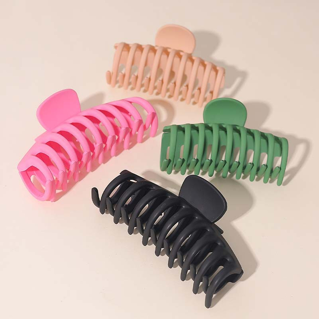 Beautichen набор изогнутых заколок для волос, 4 шт., с волнистыми зубцами и круглой ручкой