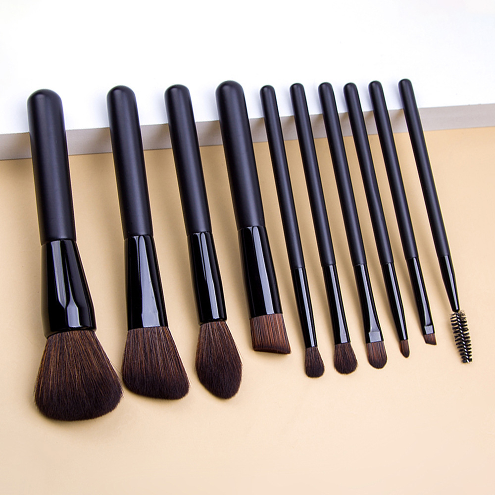 Beautichen Набор из 14 кистей для макияжа — темно-коричневый синтетический ворс