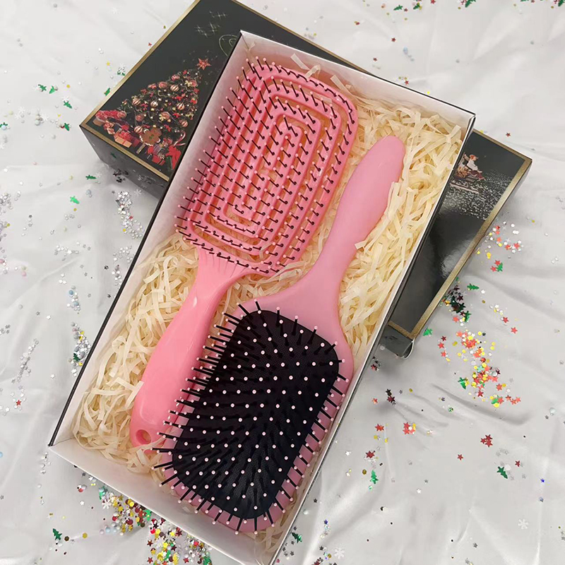 Beautichen Набор расчесок для волос — массажные и вентиляционные щётки, для укладки феном, сухих и влажных волос, подарочная коробка