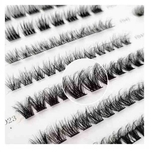 Beautichen | Суперприлипающие накладные ресницы без клея — для начинающих, естественные, мягкие, популярный стиль