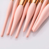 Beautichen | Набор из 15 косметических щеток в розово-золотистом дизайне — идеально для начинающих и профессионалов
