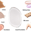 Beautichen прозрачный силиконовый спонж «Мизинчик» — для тонального крема и BB-крема