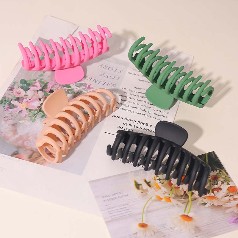 Beautichen набор изогнутых заколок для волос, 4 шт., с волнистыми зубцами и круглой ручкой