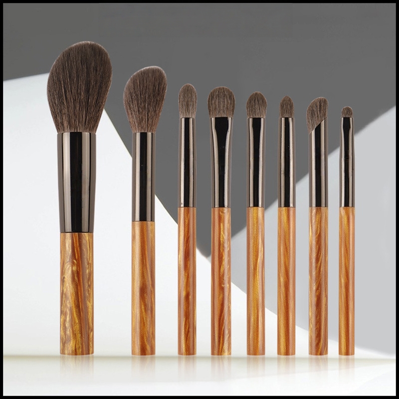 Beautichen набор кистей для макияжа — золотой мрамор, 8 шт.
