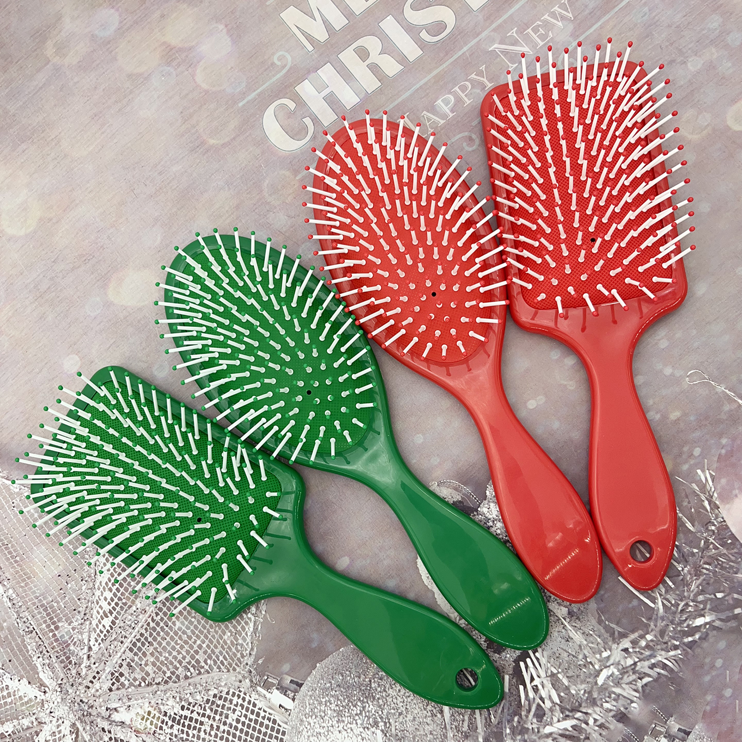 Beautichen Набор Рождественских Массажных Щёток Для Волос