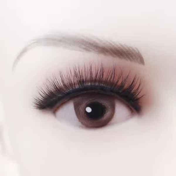 Beautichen | Профессиональный набор для наращивания ресниц — густые, изгиб С/Д, быстрая фиксация, для мастеров и новичков