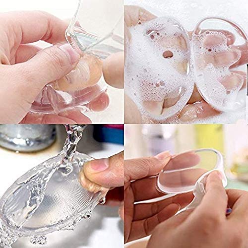 Beautichen прозрачный силиконовый спонж «Мизинчик» — для тонального крема и BB-крема