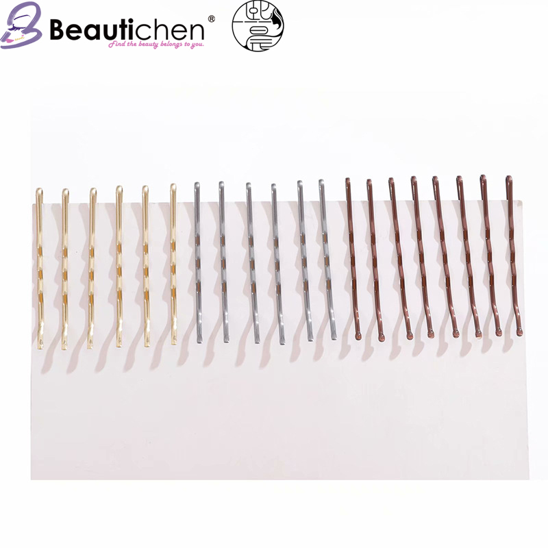 Beautichn металлическая заколка-невидимка с резиновыми концами