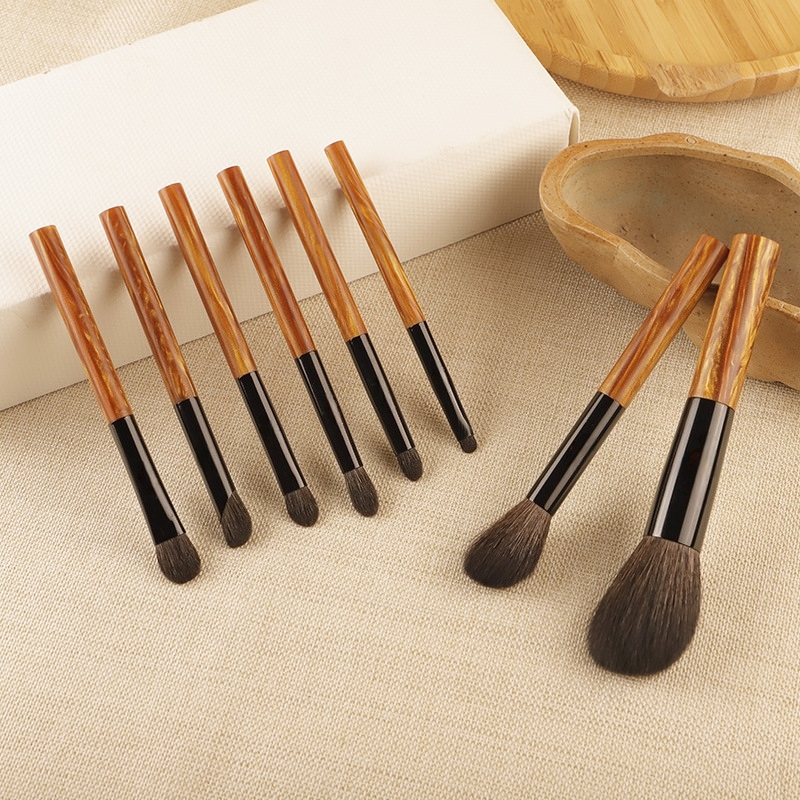 Beautichen набор кистей для макияжа — золотой мрамор, 8 шт.