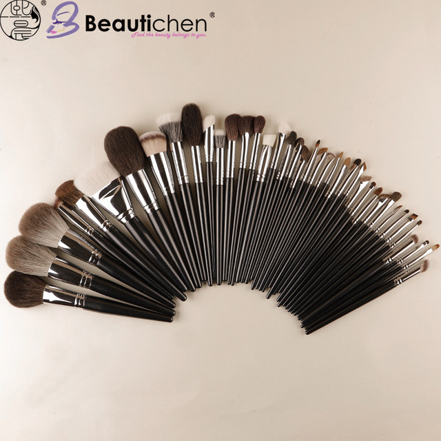Beautichen профессиональный набор кистей для макияжа — 24 шт., синие ручки