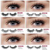 Beautichen Набор накладных ресниц 3D многослойные, норковые и японские твёрдые стержни, для естественного и выразительного макияжа глаз