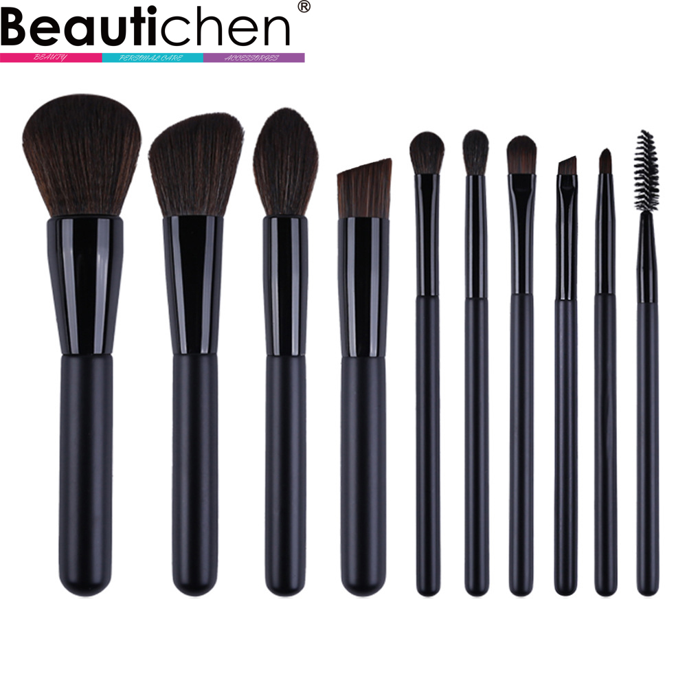 Beautichen Набор из 14 кистей для макияжа — темно-коричневый синтетический ворс