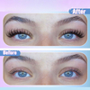 Beautichen Пучковые накладные ресницы для домашнего наращивания DIY — Natural Lash Clusters, одиночные кластеры с эффектом естественного роста, ассорти длин