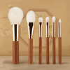Beautichen набор кистей для макияжа — мини, 6 шт., деревянная ручка