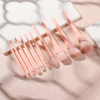 Beautichen набор кистей Beautichenабор кистей для макияжа — розовый, с сумочкой, для лица и глаз (6–10 шт.)