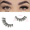 Beautichen Накладные ресницы из синтетического волокна — густые, объёмные, с естественным завитком, для повседневного и сценического макияжа