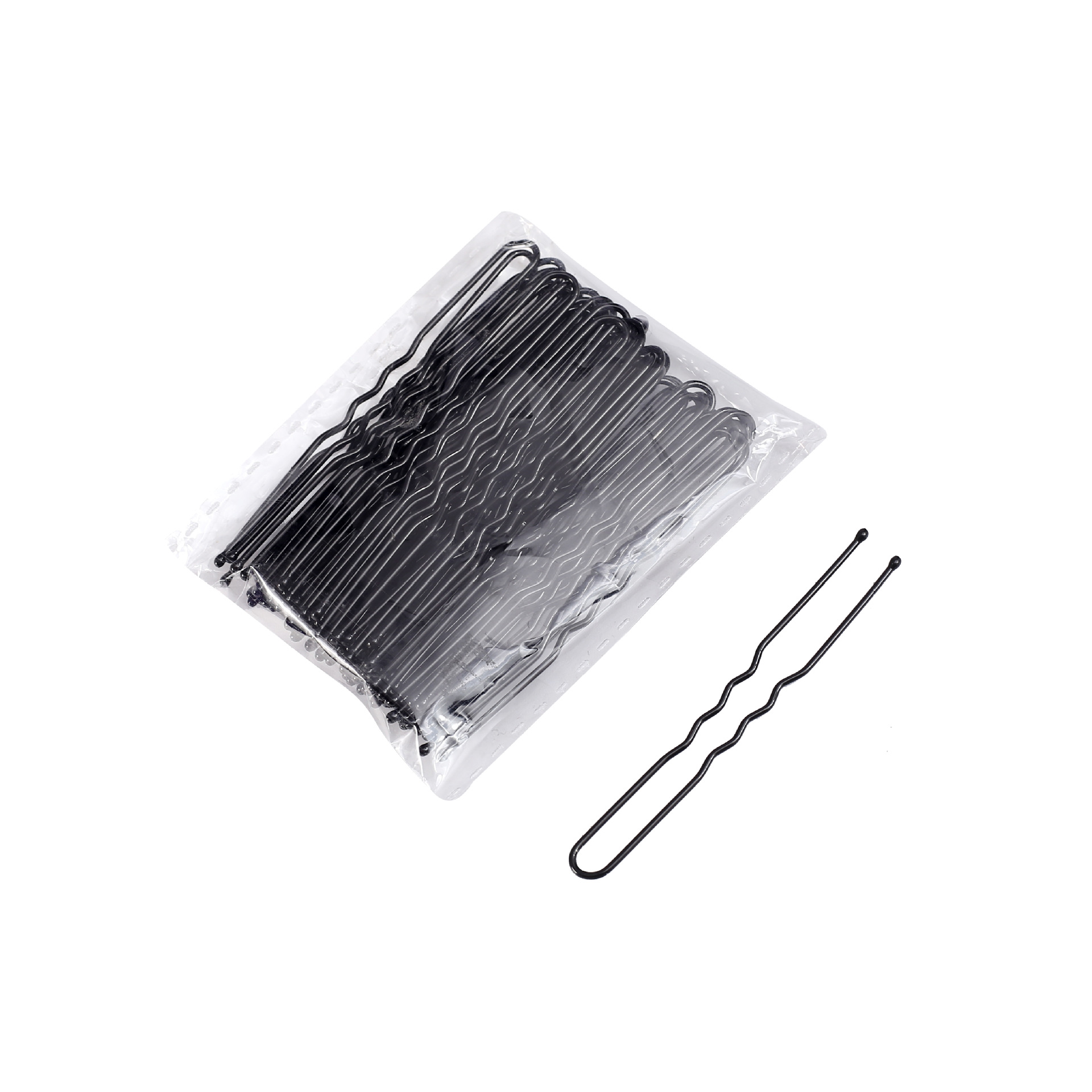 Beautichn металлическая заколка-невидимка с резиновыми концами