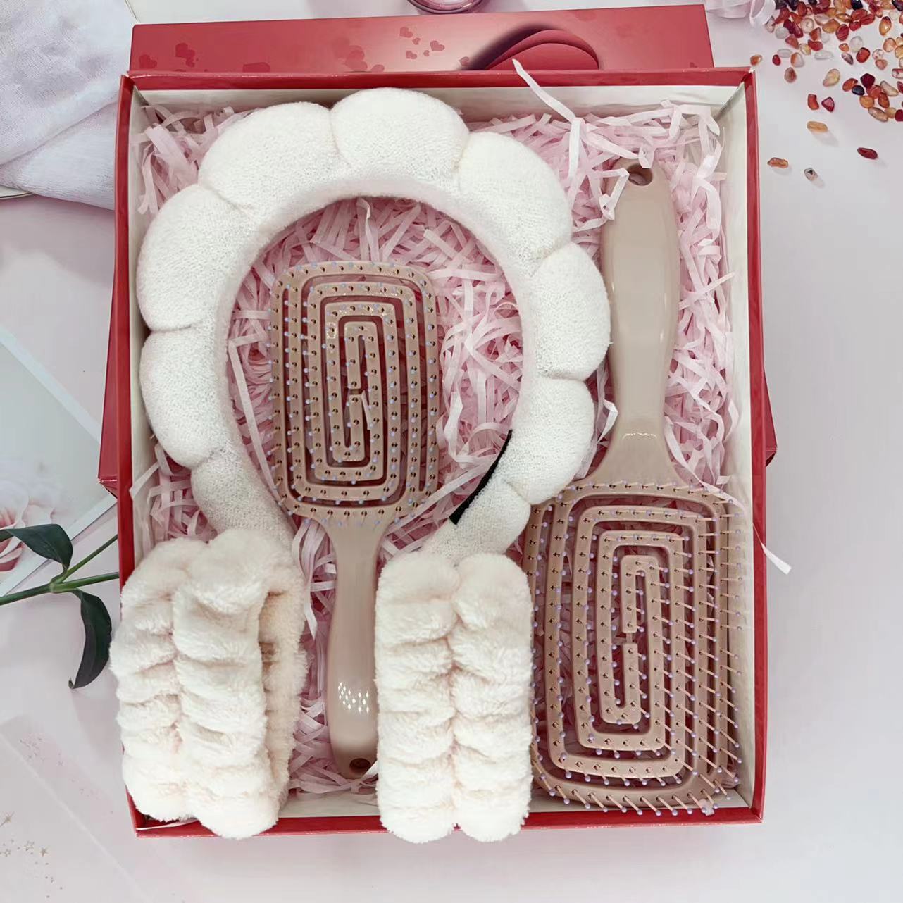 Beautichen Подарочный Набор Массажных Расчёсок Для Ухода За Волосами