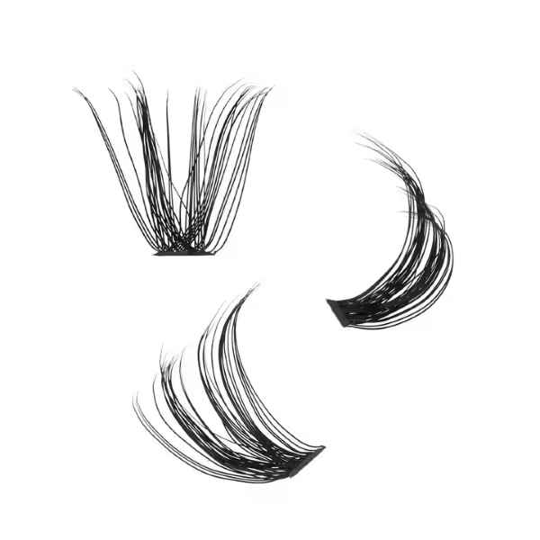 Beautichen | Набор для наращивания ресниц 30D в домашних условиях — DIY комплект для начинающих, натуральный эффект, 10 рядов + удобные инструменты