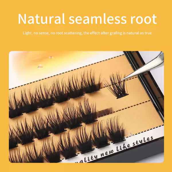 Beautichen | Наращивание ресниц — Натуральные, объёмные, гипоаллергенные пучки 3D/6D — для повседневного использования и быстрой фиксации